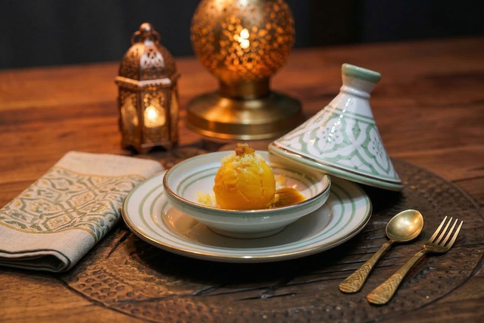 Sorbet couscous en tajine